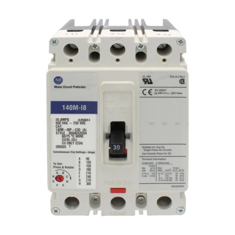 Allen-Bradley 140M-I8P-C30S
