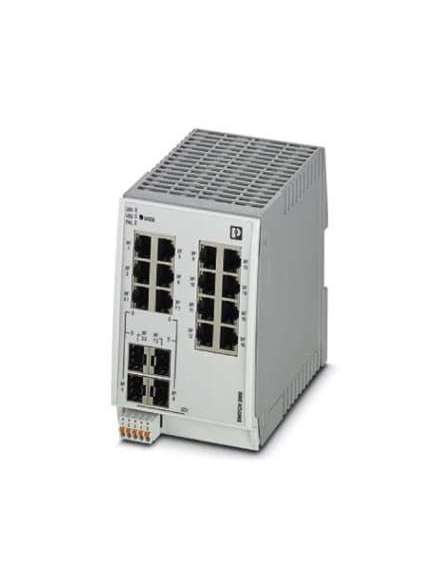 Phoenix Contact 2702907-Industrial Ethernet Switch - FL SWITCH 2212-2TC-2SFX Product Image