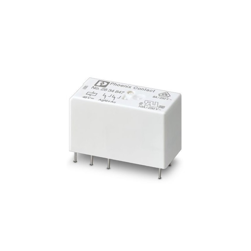 Phoenix Contact 2834847-Single relay - REL-MR- 48DC/21-21AU Product Image