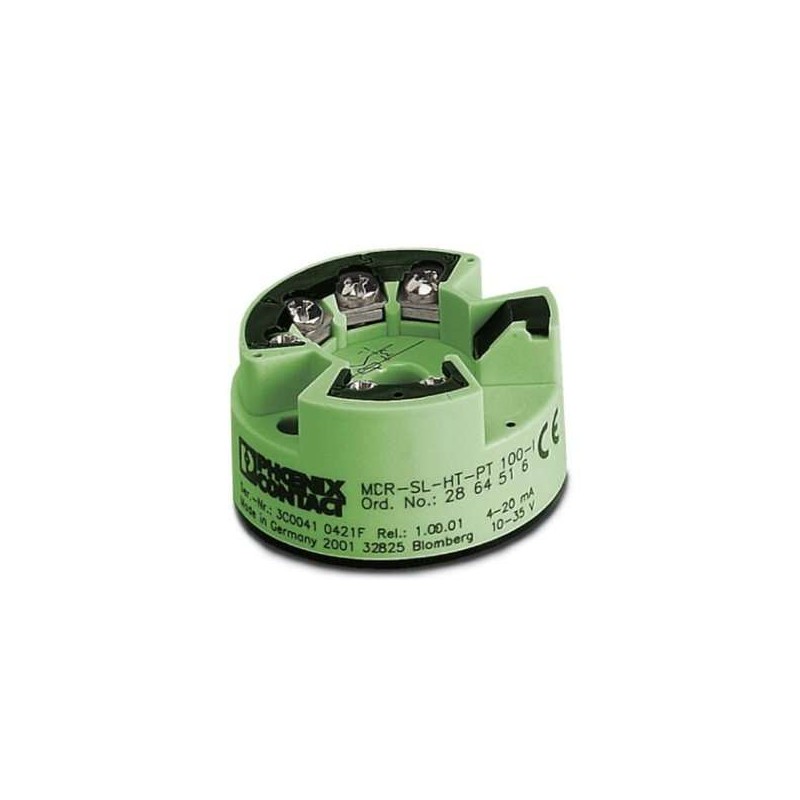 Phoenix Contact 2864516-Head-mounted transducer - MCR-SL-HT-PT 100-I Product Image