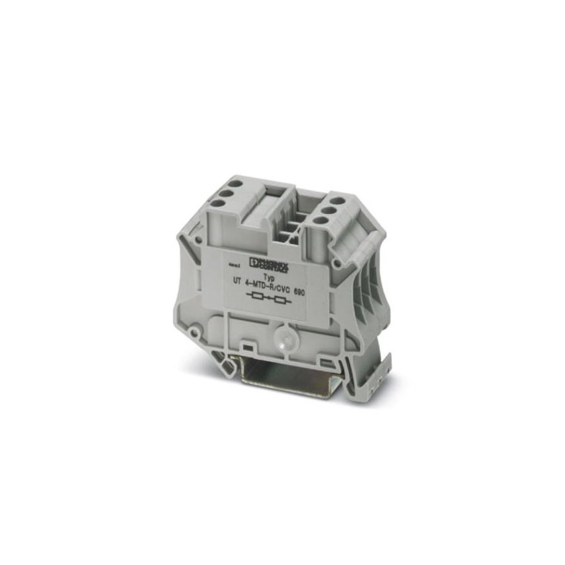Phoenix Contact 2901667-Feed-through terminal block - UT 4-MTD-R/CVC 690/SET