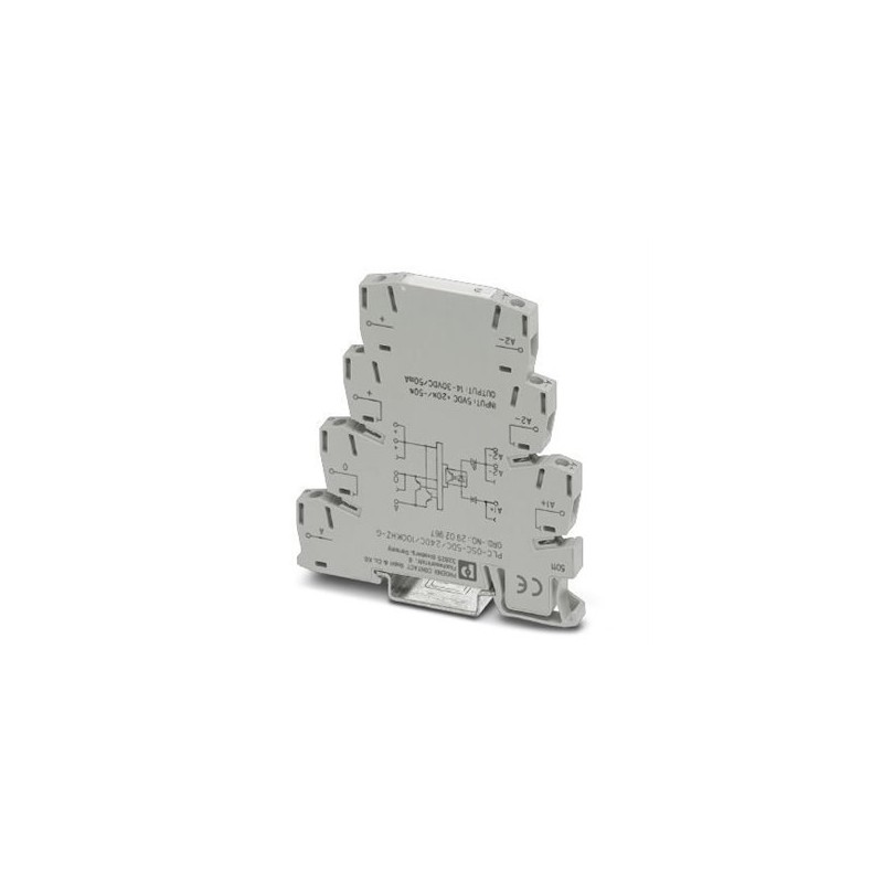 Phoenix Contact 2902967-Solid-state relay module - PLC-OSC- 5DC/ 24DC/100KHZ-G
