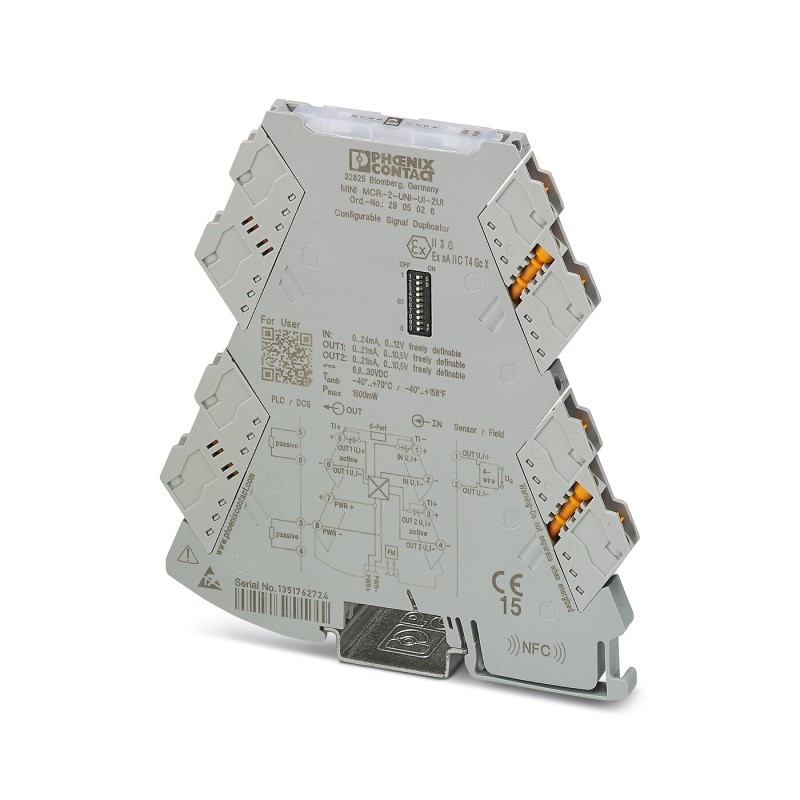 Phoenix Contact 2905025-MINI MCR-2-UNI-UI-2UI-C