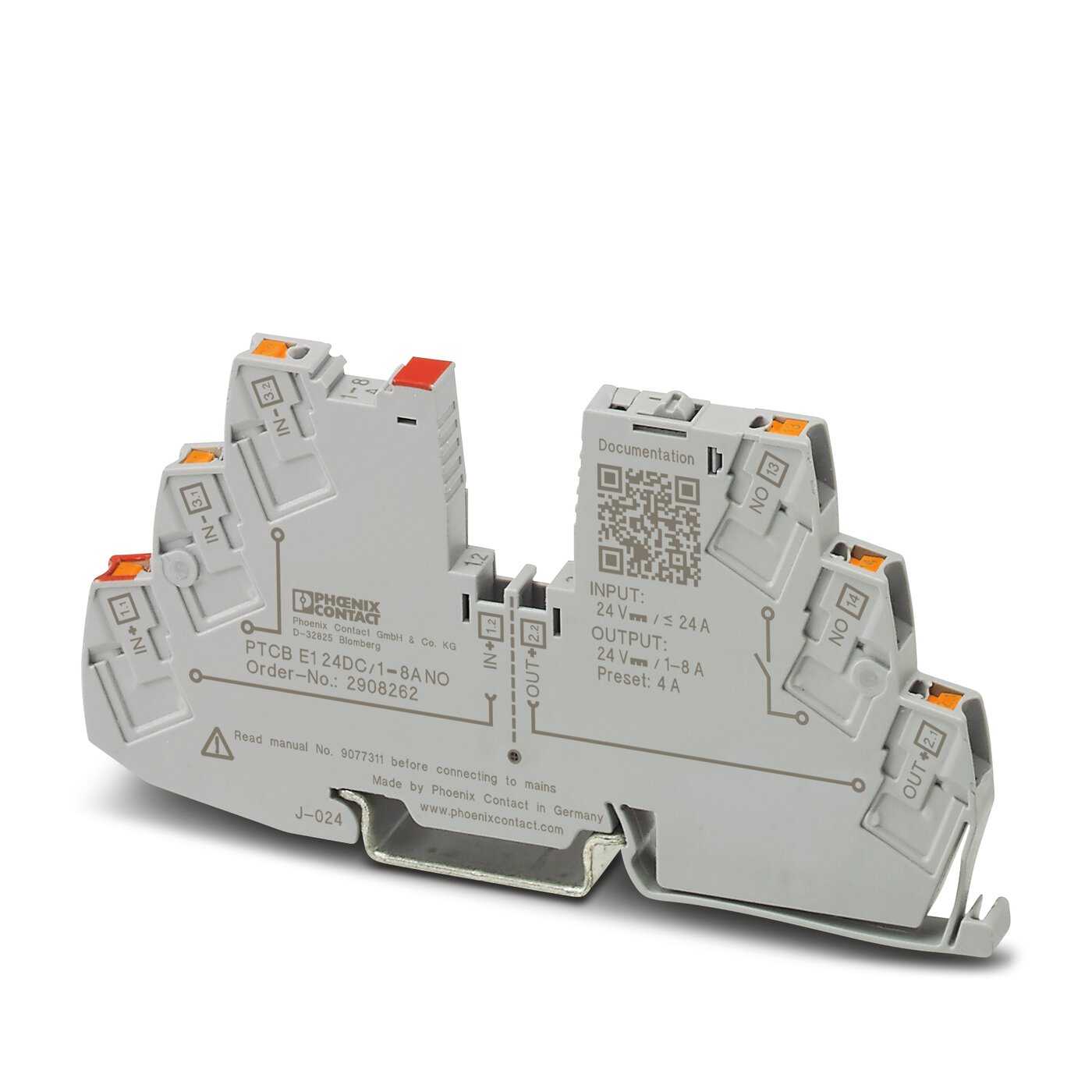 PTCB E1 24DC/1-8A NO