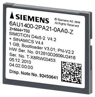 Siemens 6AU1400-1PA23-0AA0-Z