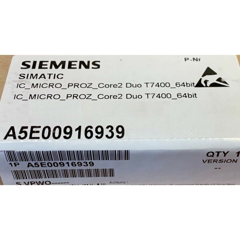 Siemens A5E00916939 Product Image