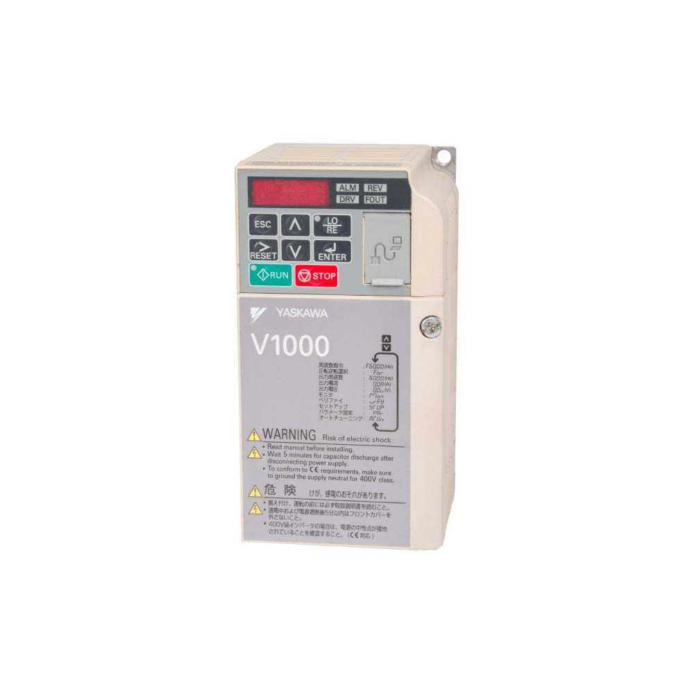 Yaskawa CIMR-VU2A0006BAA Product Image