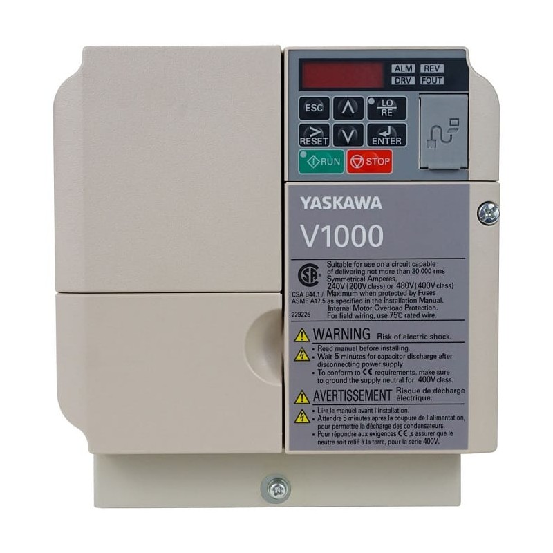 Yaskawa CIMR-VU2A0020FAA Product Image