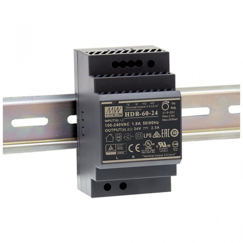 MeanWell HDR-60-48 Product Image