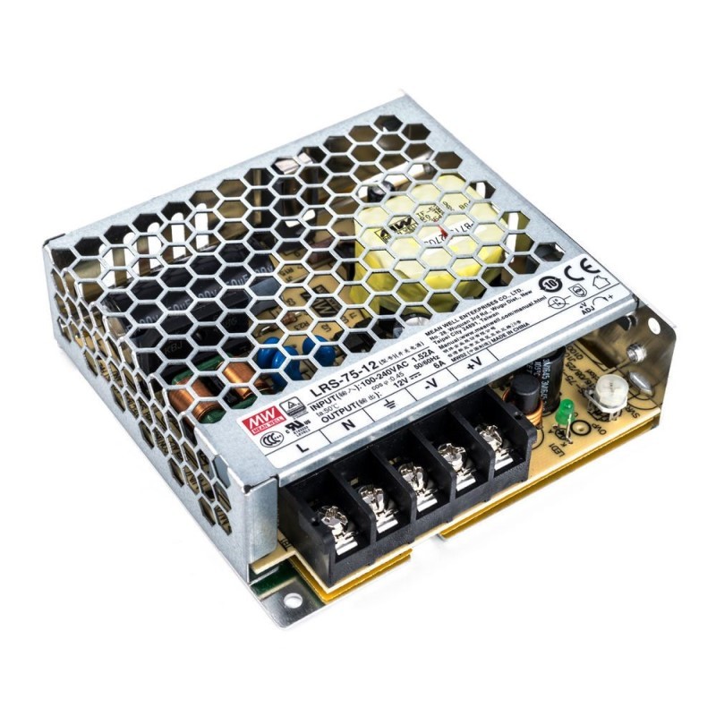 MeanWell LRS-75-12 Product Image