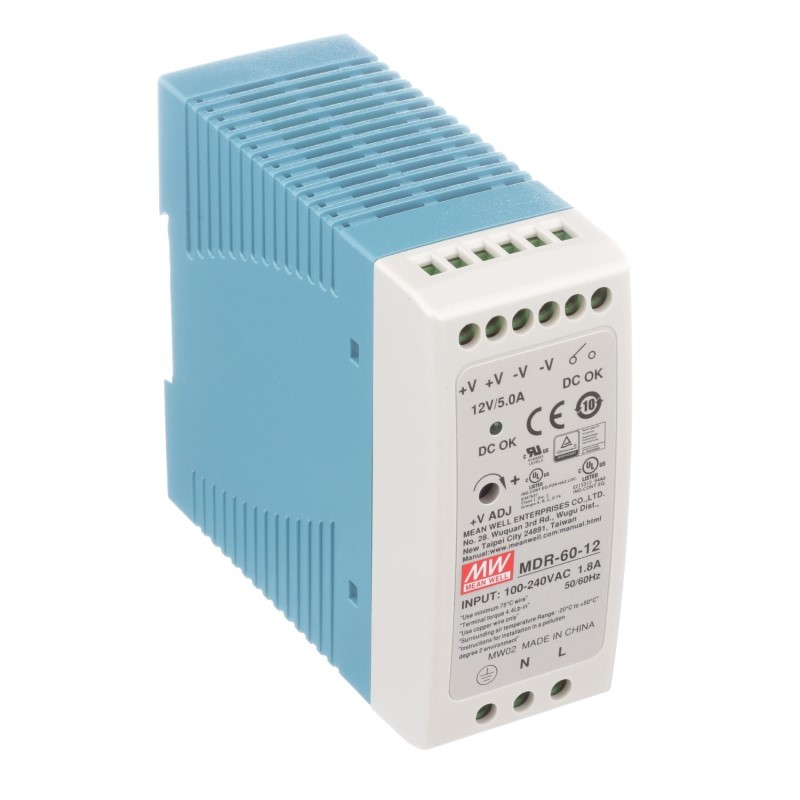MeanWell MDR-60-12 Product Image