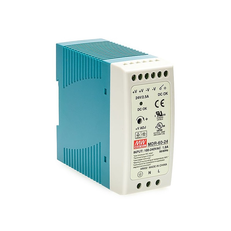MeanWell MDR-60-24 Product Image