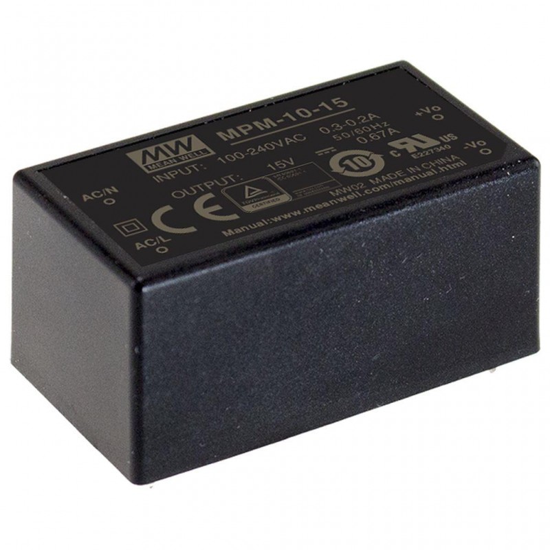 MeanWell MPM-10-3.3 Product Image