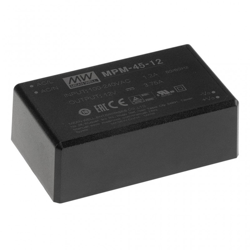MeanWell MPM-45-5 Product Image