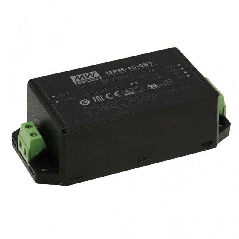 MeanWell MPM-45-5ST Product Image