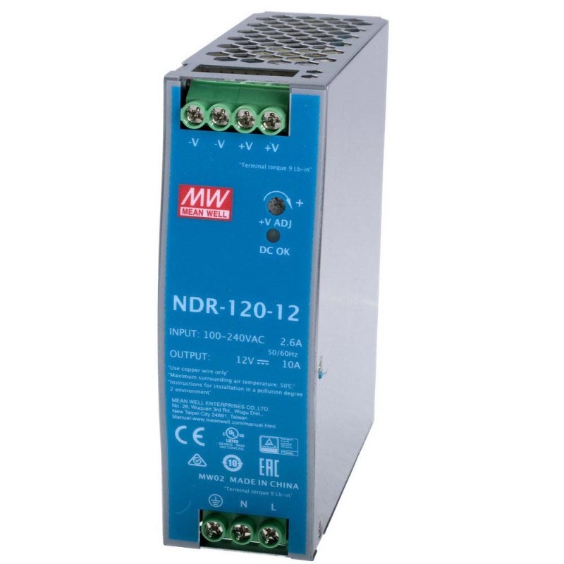 MeanWell NDR-120-12 Product Image