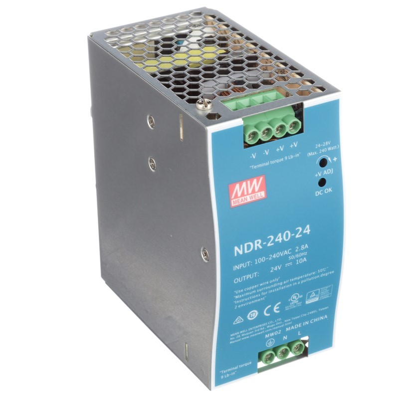 MeanWell NDR-240-24 Product Image