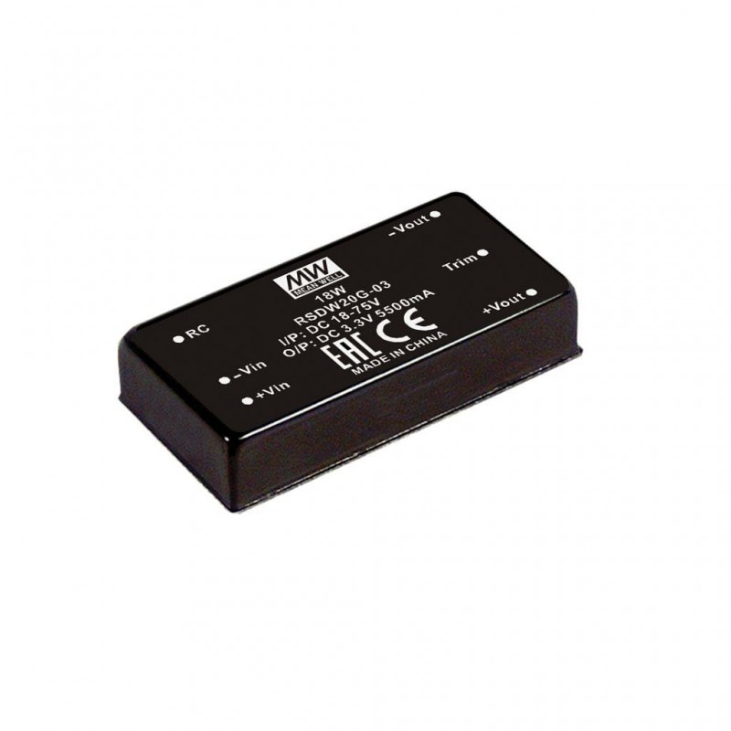 MeanWell RSDW20F-03 Product Image