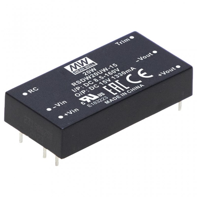 MeanWell RSDW20UW-05 Product Image