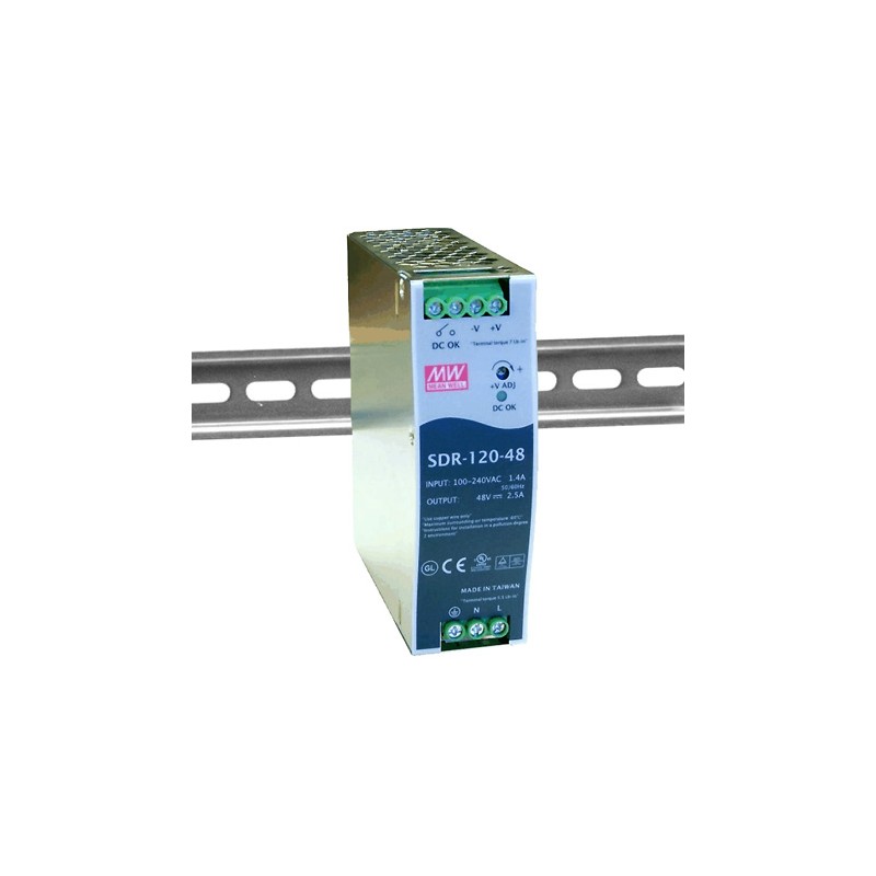 MeanWell SDR-120-48 Product Image