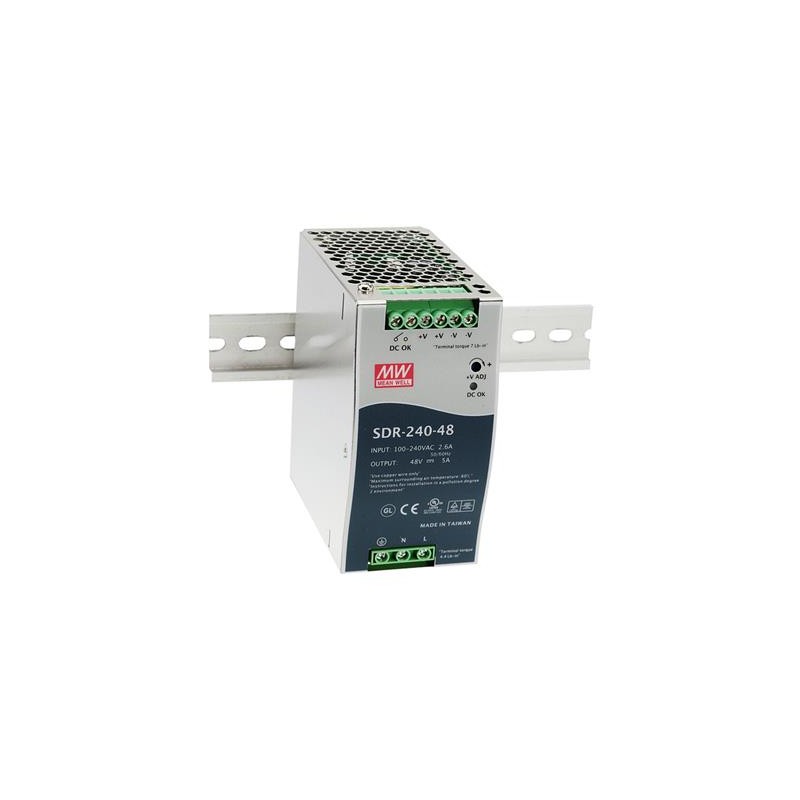 MeanWell SDR-240-48 Product Image