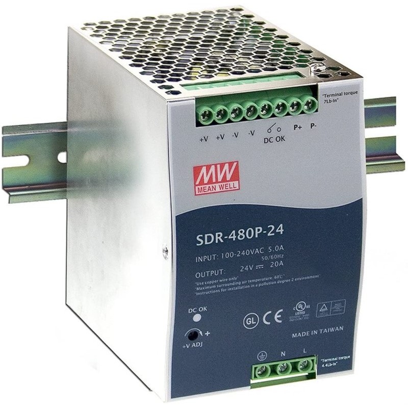 MeanWell SDR-480P-24 Product Image