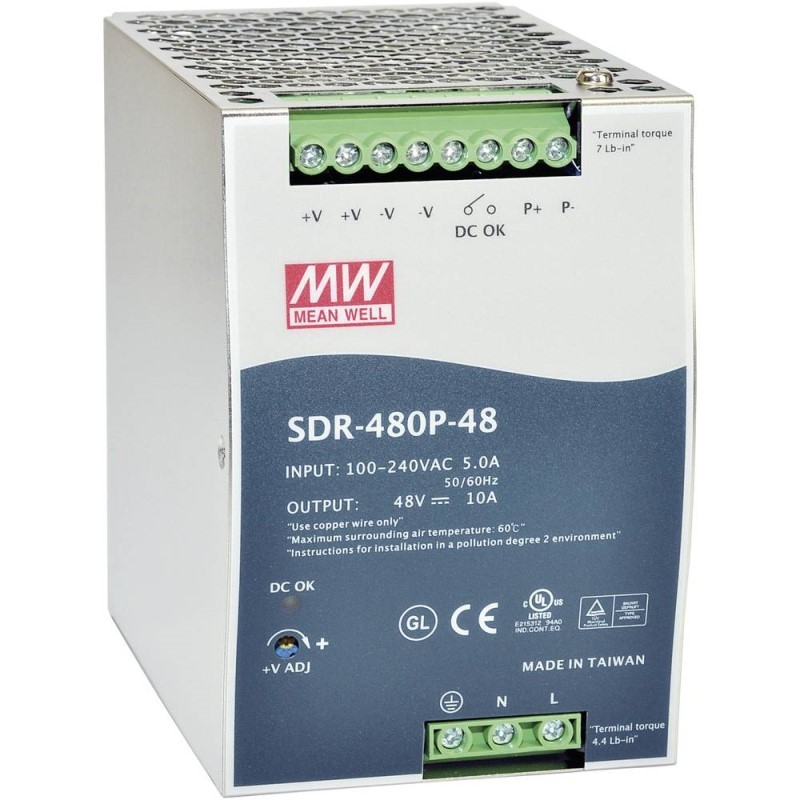 MeanWell SDR-480P-48 Product Image