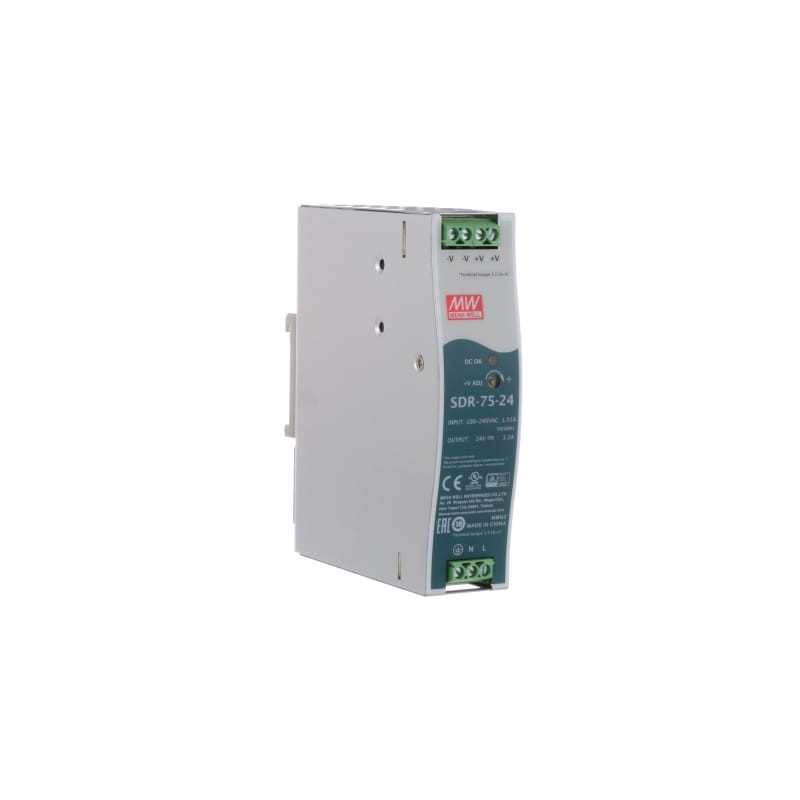 MeanWell SDR-75-24 Product Image